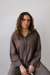 Linen Oversized Shirt / Shirt dress | SOFI | Pouli | PouliTheLabel