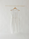 Linen Checked Classic Dress, Single layer | Pouli | PouliTheLabel