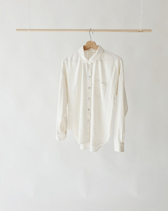 Classic Shirt, 100% Raw Silk, Silk Noil | Home Textile | PouliTheLabel