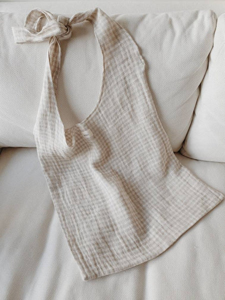 Linen Muslin Tote Bag | Market bag - Pouli